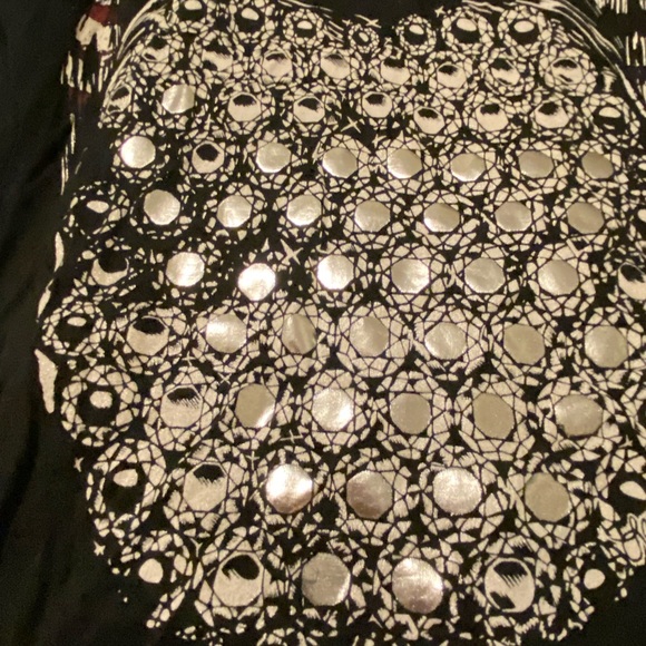 BLACK Lauren Moshi muscle tee | Size Large| Like New | BLACK - Picture 7 of 10